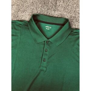 BCG Men's Green Polo Shirt XL Short Sleeve Performance Golf Casual